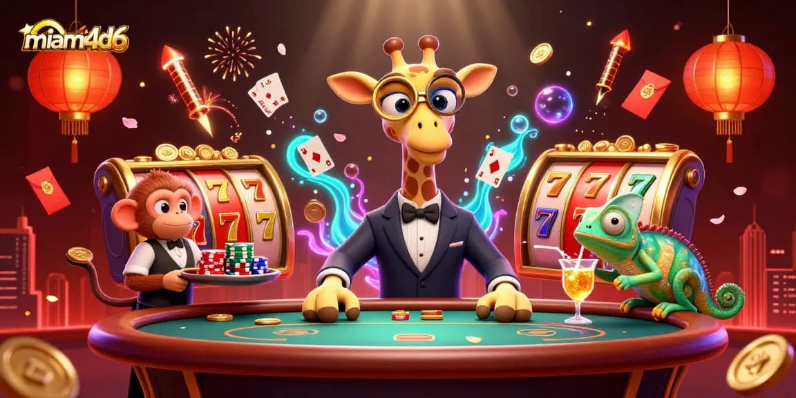 Experience thrilling moments at miami4d6 with a vivid cocktail mix at a luxurious casino.