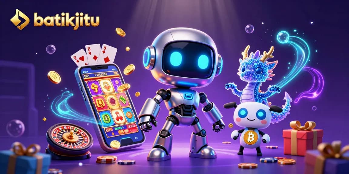 Bermain di batikjitu dengan robot cyberpunk menarik, mendukung slot game berwarna.