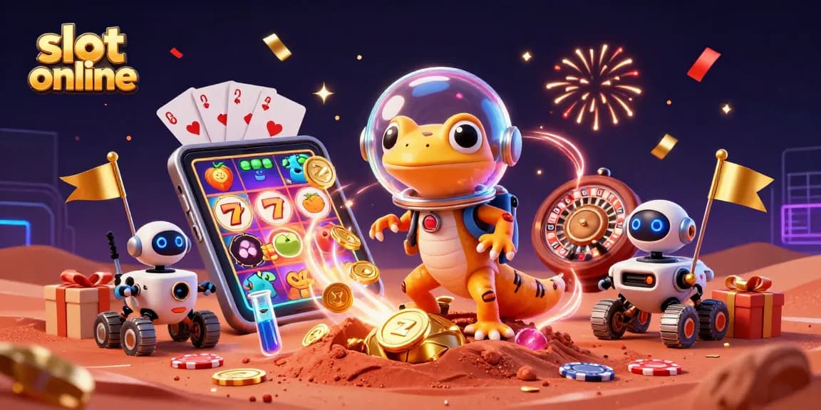 Slot online menawarkan petualangan seru dalam penemuan kasino emas di Mars.