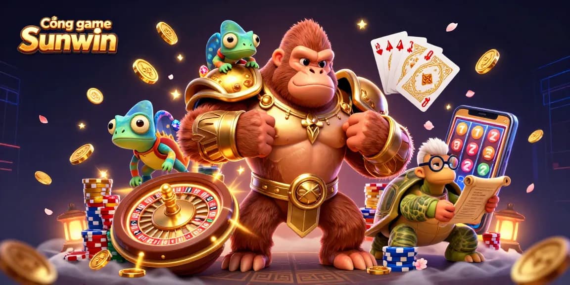 Experience the thrill at Cổng game Sunwin with exciting characters and dynamic gaming elements.