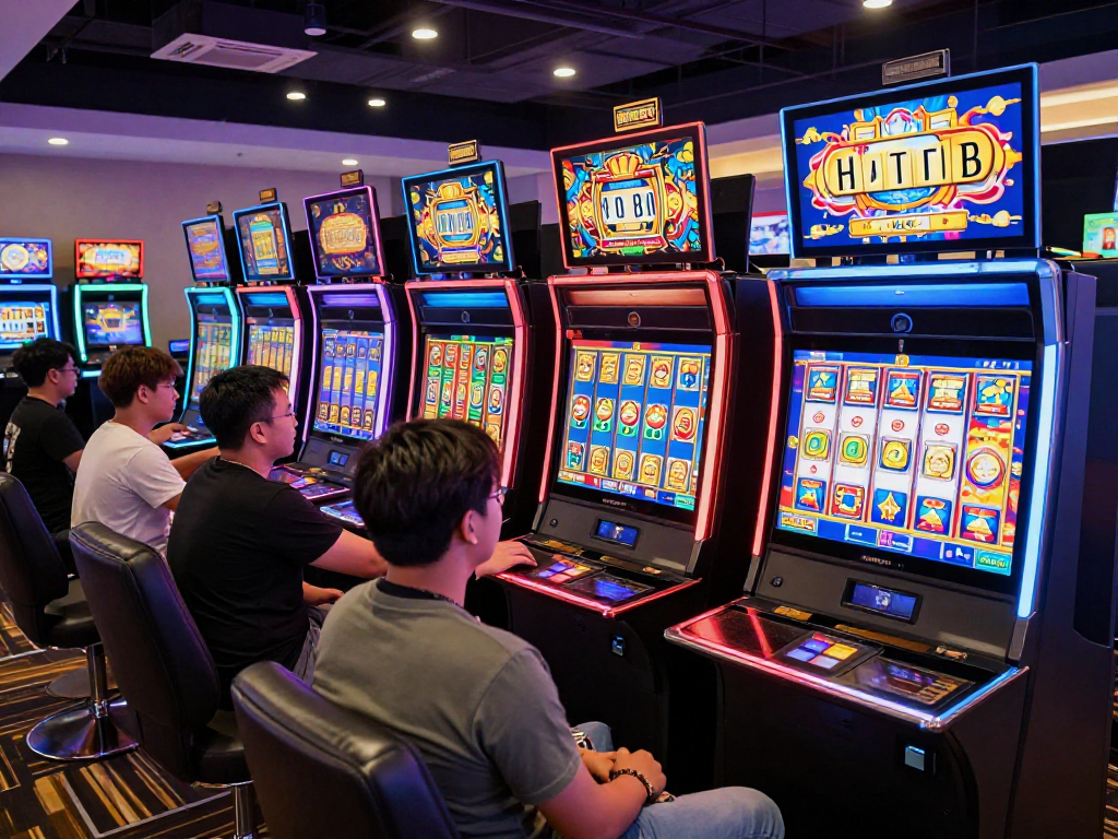 Pengalaman bermain slot gacor di kasino online dengan pemain yang antusias.