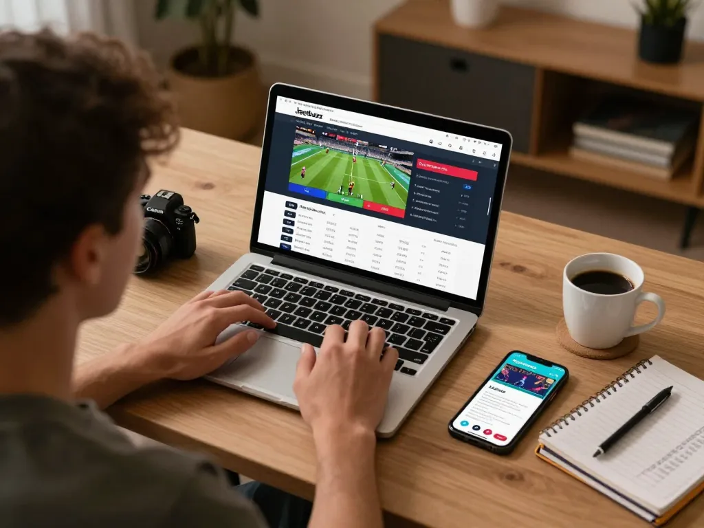 Place your bets on Jeetbuzz while enjoying a comfortable home gaming setup, focused on live sports.
