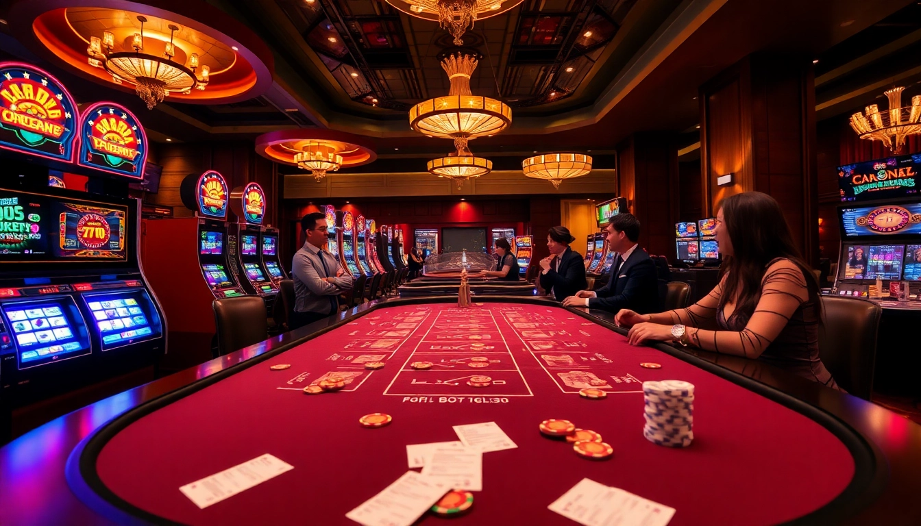 Players enjoying a vibrant poker game at Man88's luxurious casino platform.