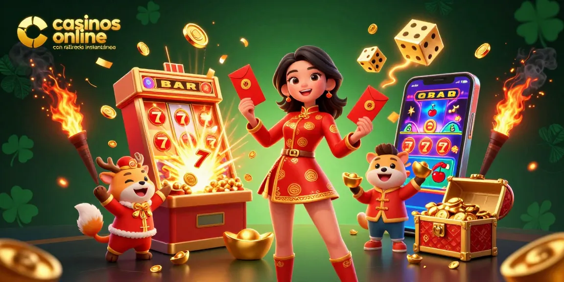 Play at casinos online con retirada instantánea with vibrant themes and winning slots!