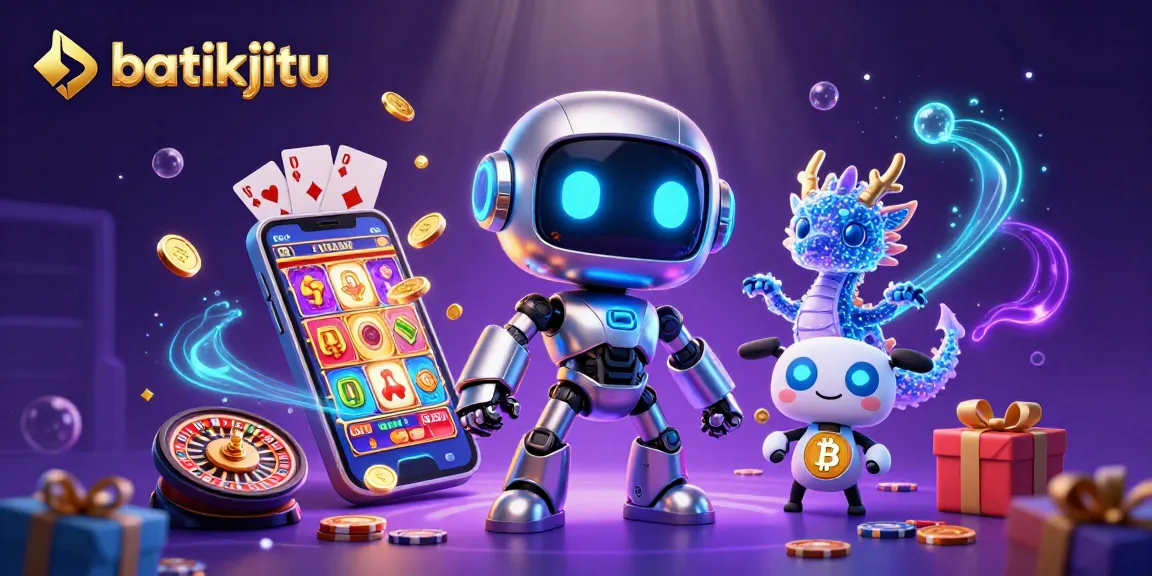 Bermain di batikjitu dengan robot cyberpunk menarik, mendukung slot game berwarna.