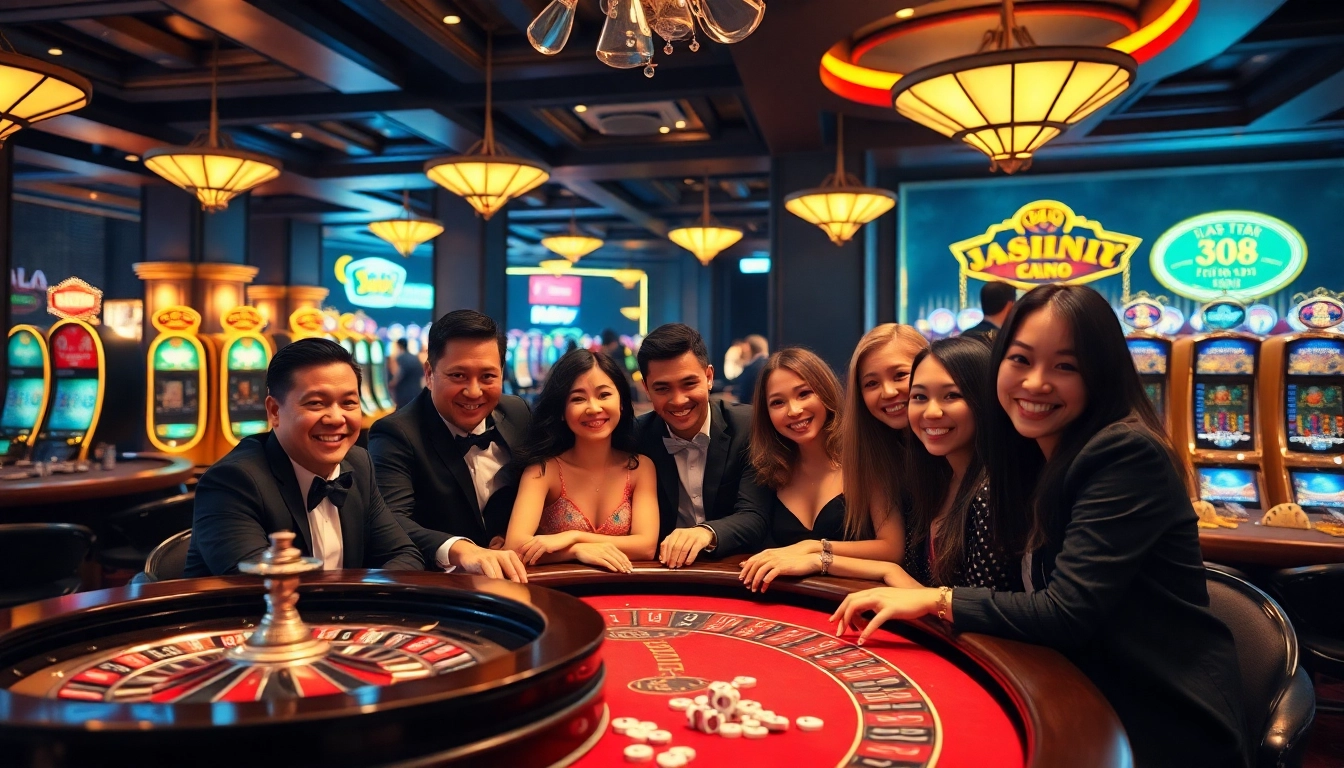 Experience the thrill of gaming at rajatoto88 with vibrant tables and excited players.