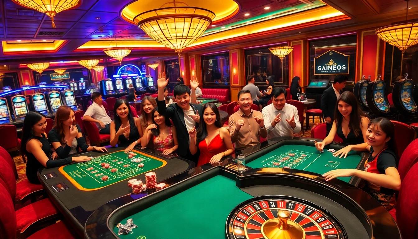 Experience thrilling gambling action at 88i's vibrant casino tables filled with excitement.