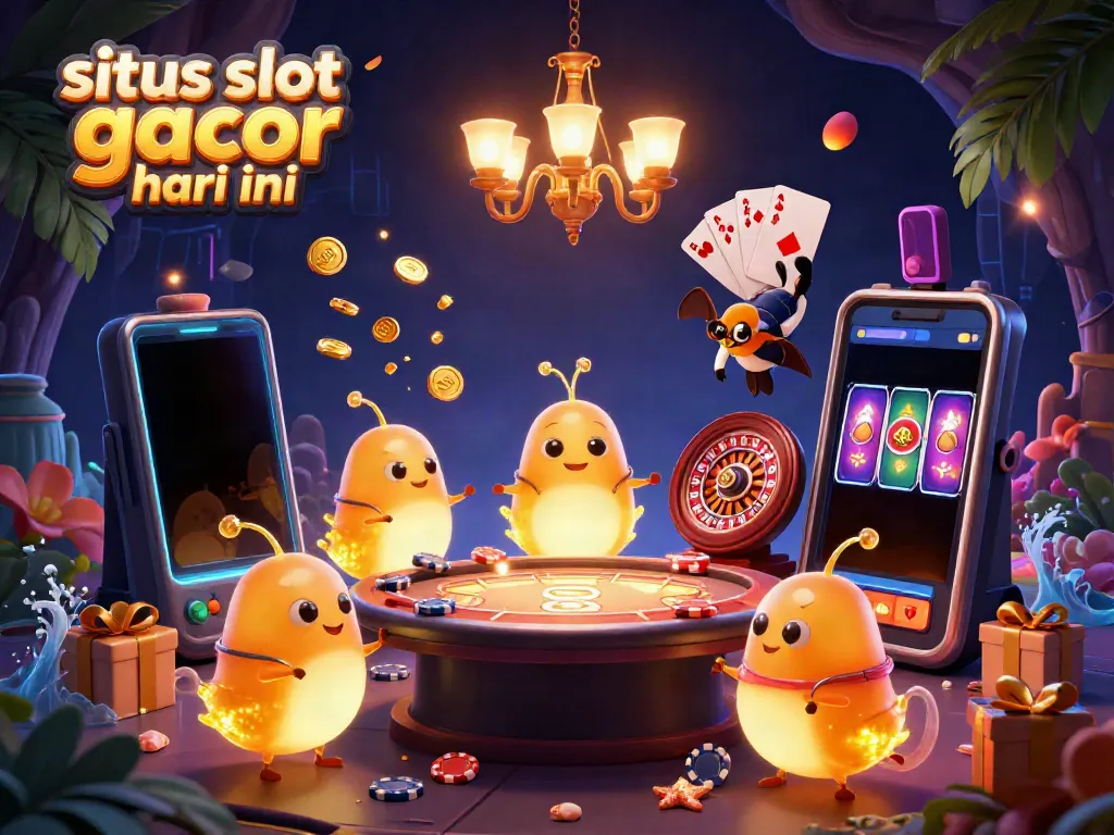 Menangkan permainan di situs slot gacor hari ini dengan suasana kasino yang ceria dan aktif.