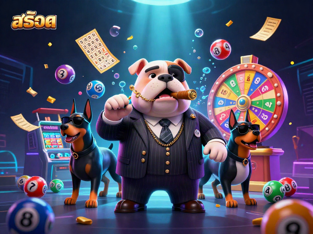 Experience exciting สล็อต action with a mafia bulldog boss surrounded by dynamic game elements.