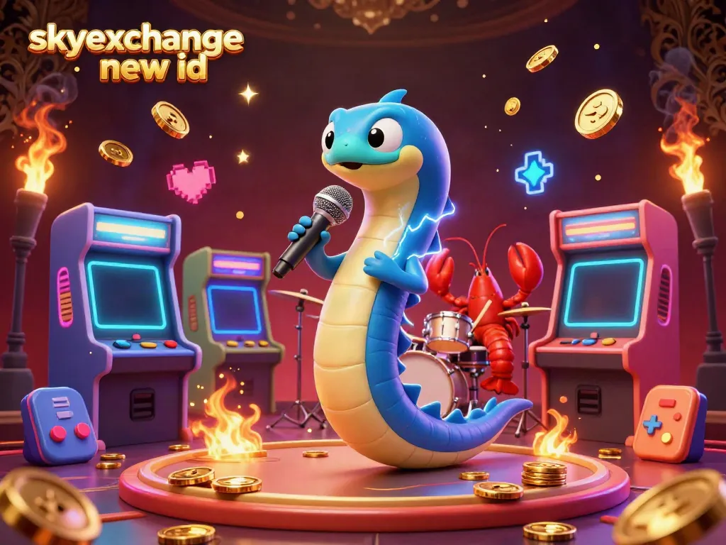 Experience the thrill of betting with skyexchange new id, featuring an electric eel DJ in a vibrant underwater casino.