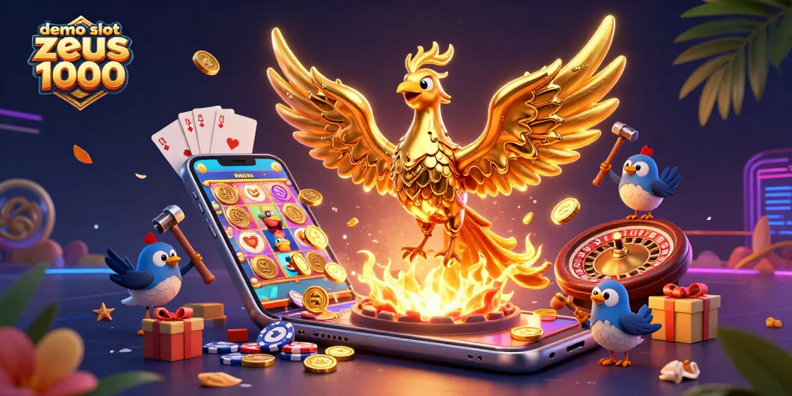 Experience the excitement of demo slot zeus 1000 with golden phoenix and dynamic gaming elements.