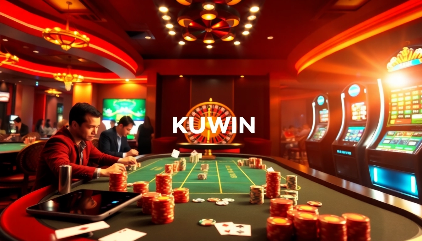 Play poker and win at https://kuwinblog.com/ with professional players in a vibrant casino.