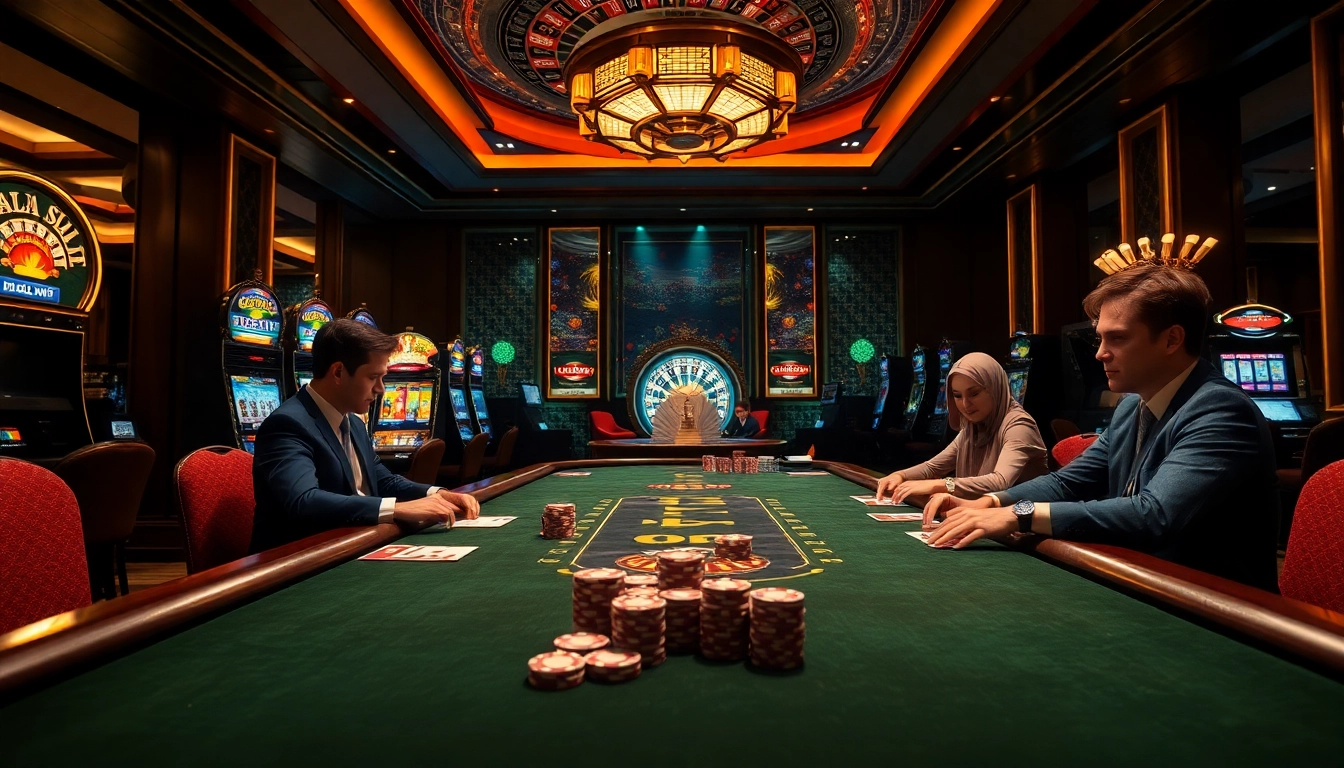 Engage in thrilling games at https://tylebongdatructuyen.org/ featuring a lively casino atmosphere with poker and roulette.