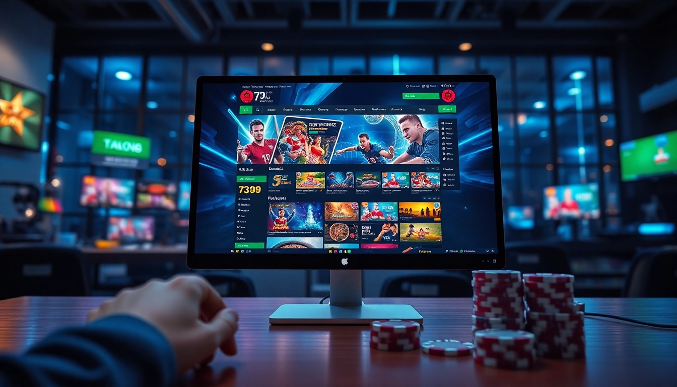 Exciting online gaming interface showcasing 79king hn with vibrant visuals and user-friendly layout.