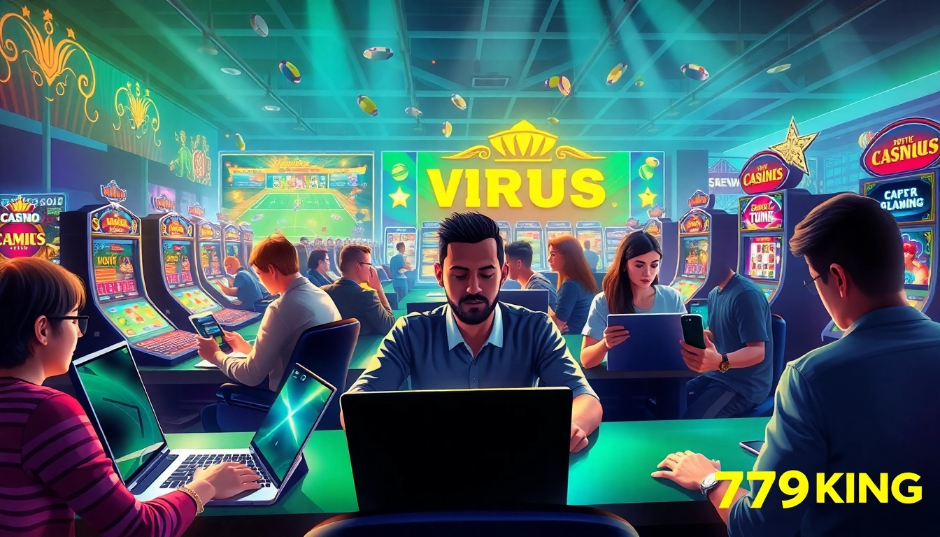 Erleben Sie die Aufregung des Online-Glücksspiels mit 79king hn, das lebendige Spielgrafiken und vielfältige Spieler zeigt.