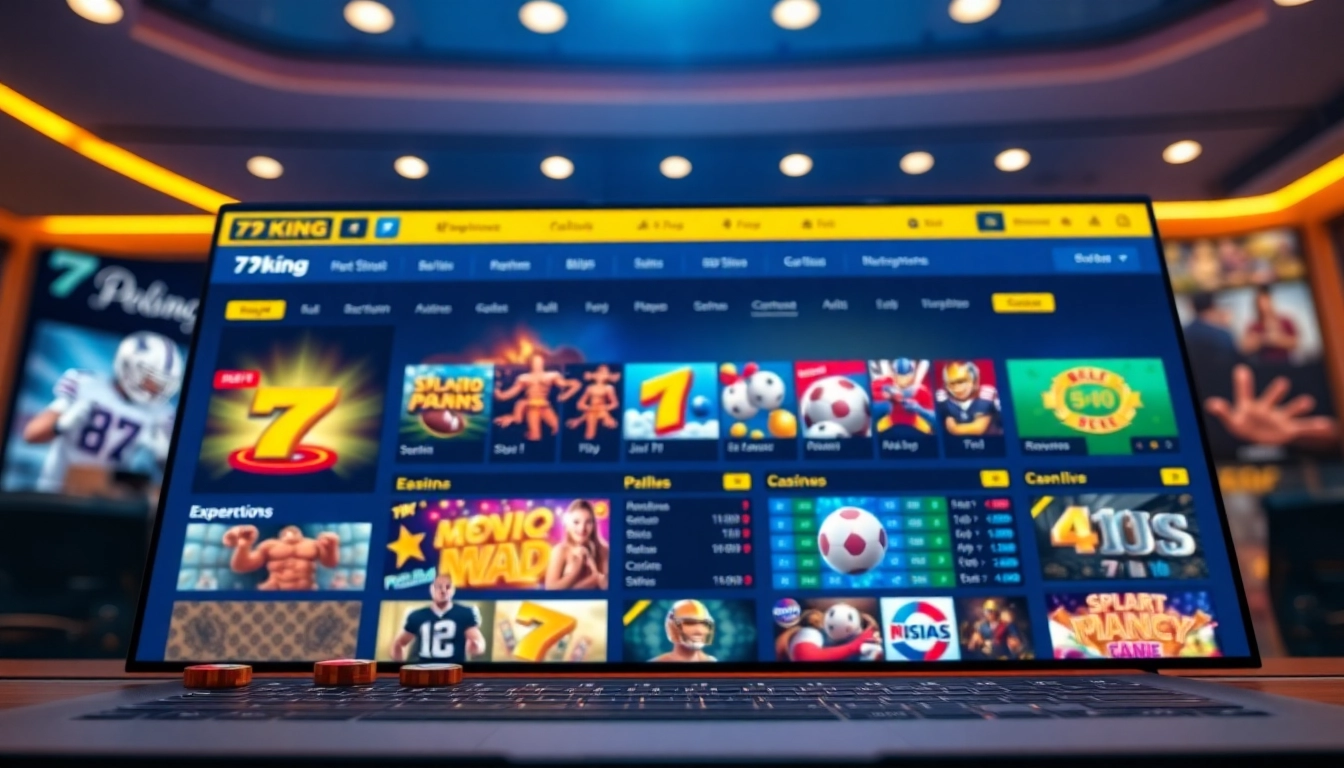 Engaging online betting interface of 79king hn with diverse games.