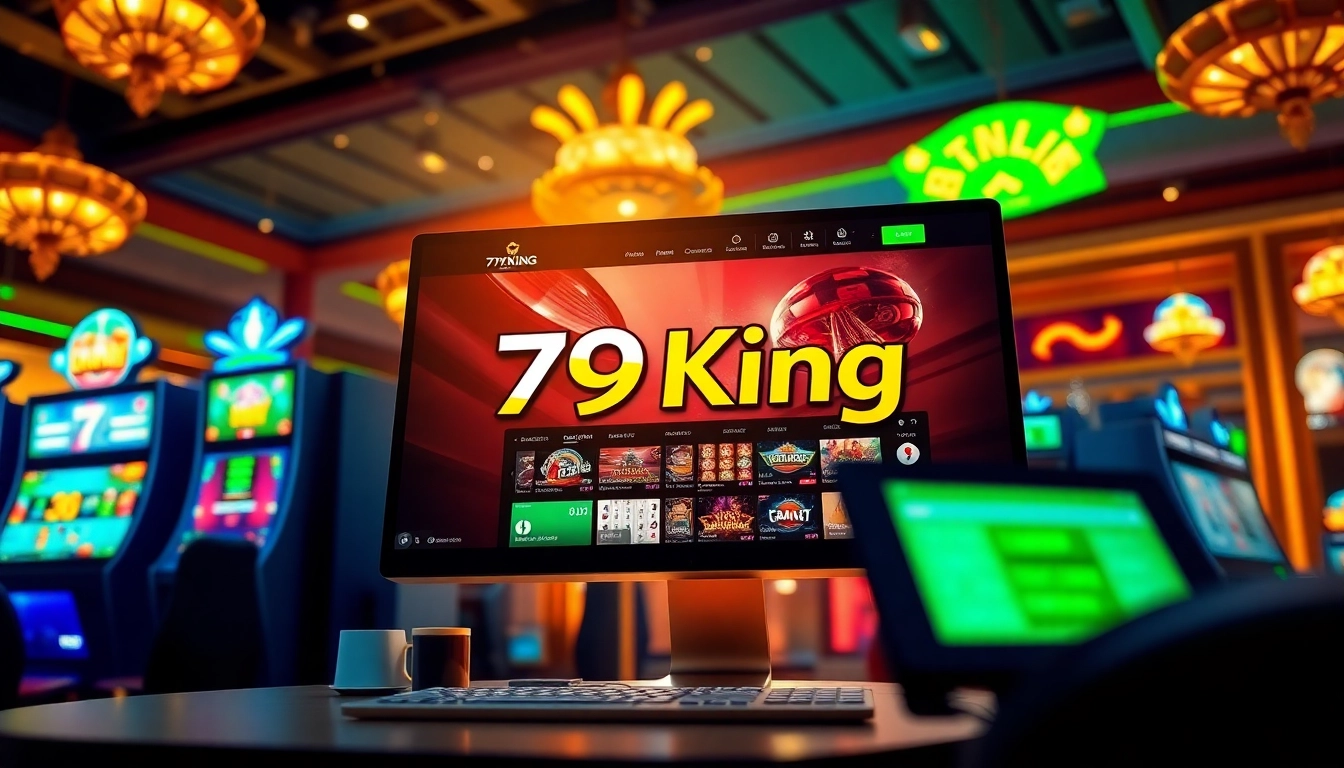 79King online gambling platform showcasing vibrant game options and betting features for users.