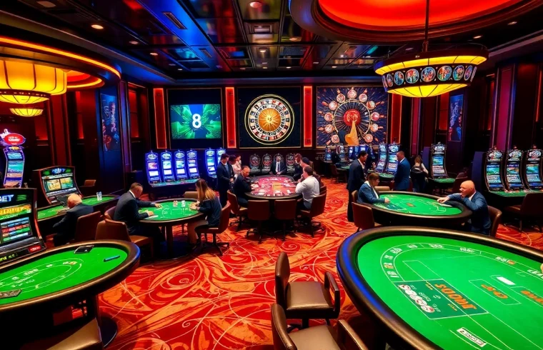 Experience the thrill of F8 BET with exciting casino games and vibrant gaming environments.