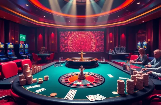 Engage in C168 casino excitement at a luxurious poker table under soft lighting.