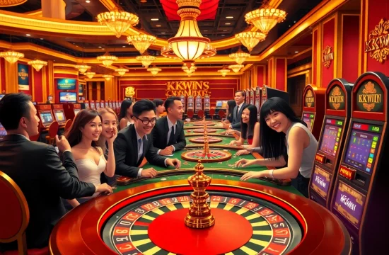 Experience the thrill of KKWIN with engaging gameplay at vibrant casino tables.