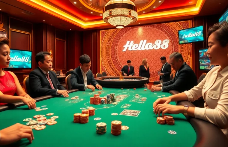 Hello88 offers an exhilarating casino experience with vibrant poker games and exciting winnings.