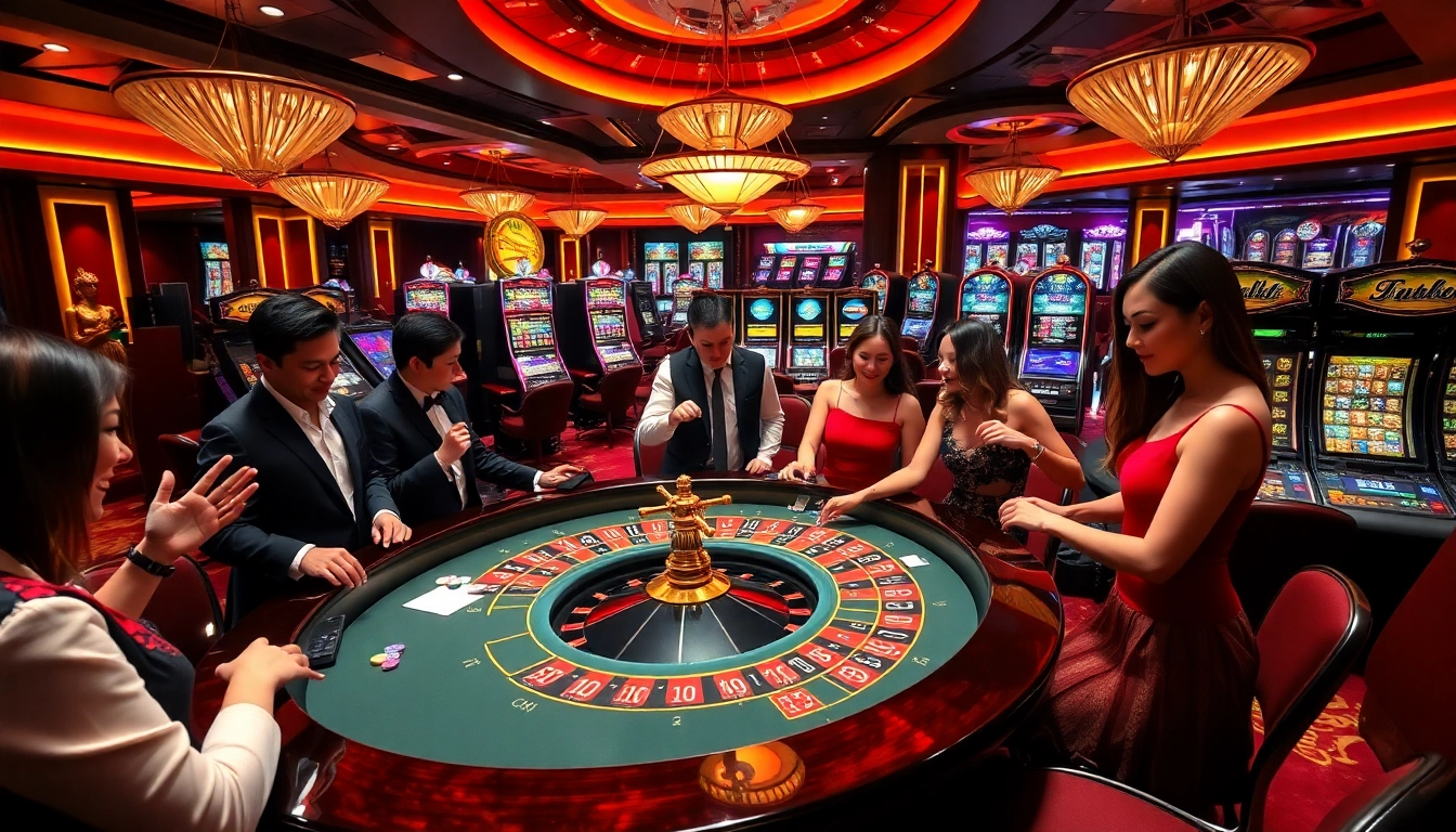 Experience the thrill of gambling at Thabet77 with vibrant casino action.
