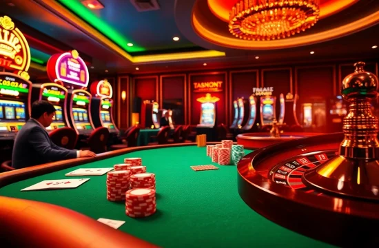 Experience the thrill of winning at XX88.AI with vibrant slot machines and dynamic poker gameplay.