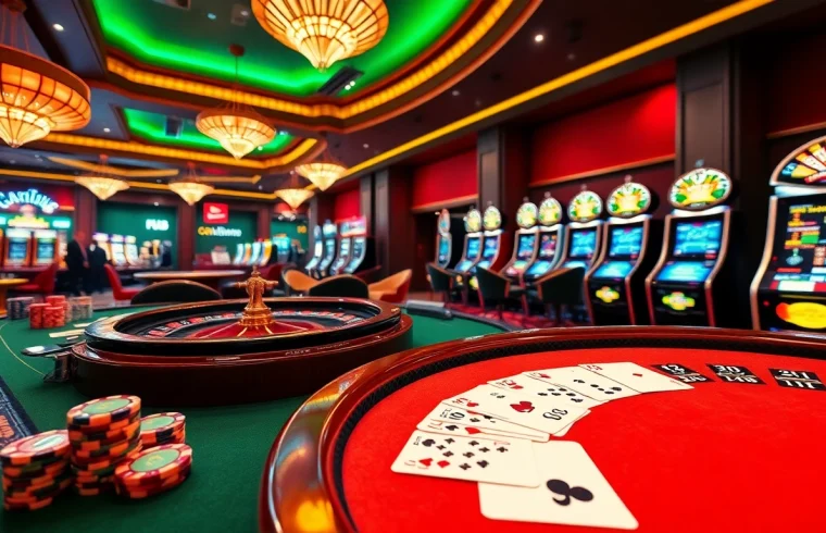 Experience thrilling gameplay with vibrant slot machines and poker tables at https://kingarthurcafe.com/menu