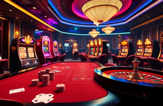 Engage in thrilling gaming at Sunwin, featuring vibrant casino tables and immersive experiences.