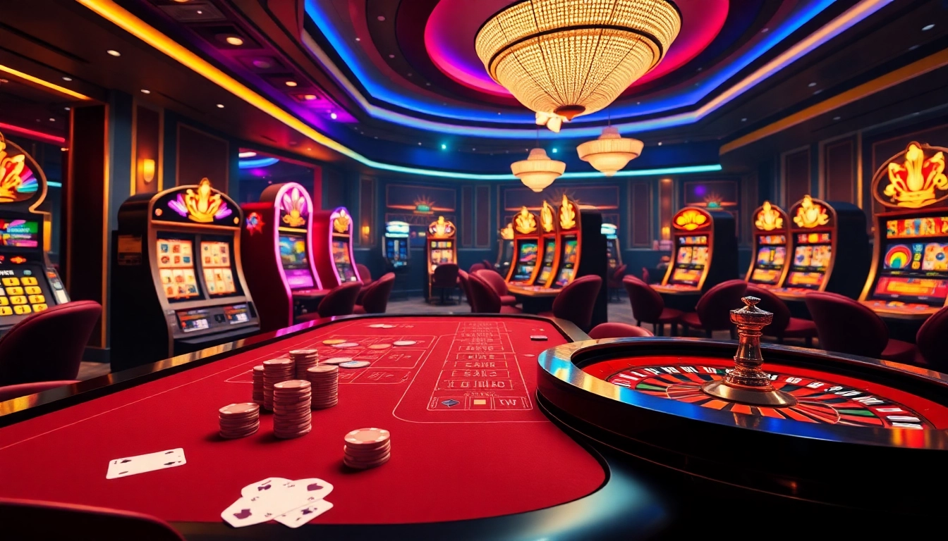 Engage in thrilling gaming at Sunwin, featuring vibrant casino tables and immersive experiences.