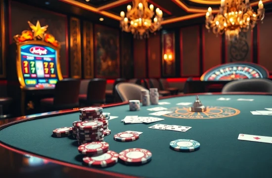 Experience the thrill of tải sunwin with vibrant casino games and luxury setting.