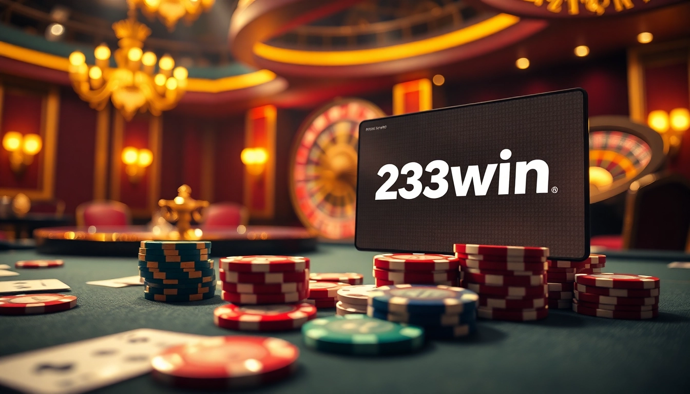 Experience thrilling gameplay at 23win casino tables with vibrant chips and dynamic card action.