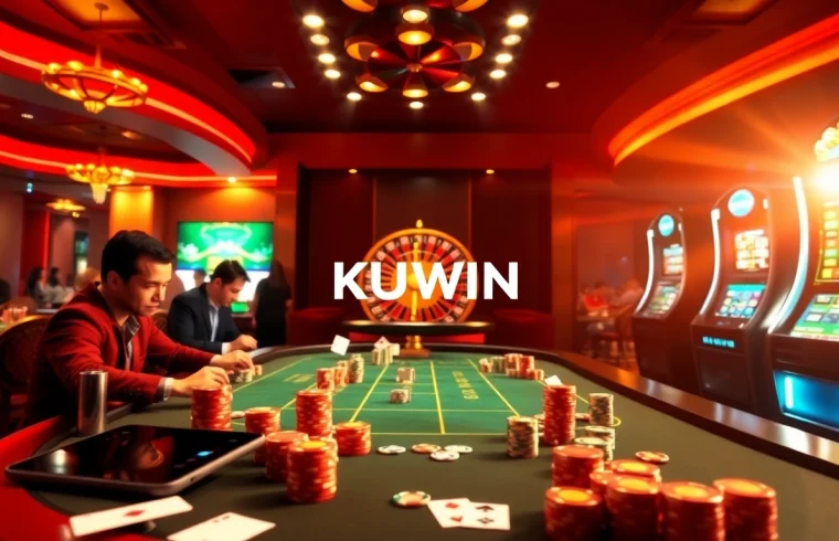 Play poker and win at https://kuwinblog.com/ with professional players in a vibrant casino.
