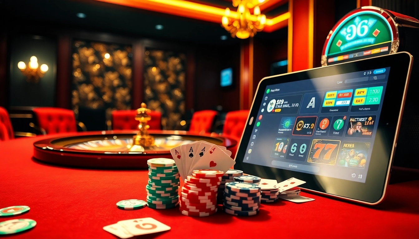 Experience the thrill of live gaming at 789bet.events with poker chips on an elegant table.