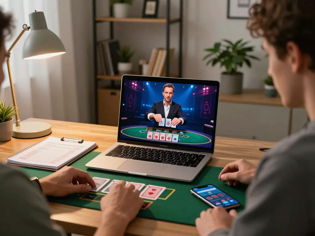 Engage in live dealer blackjack on https://ph365.cx/ while strategizing in a cozy home setting.