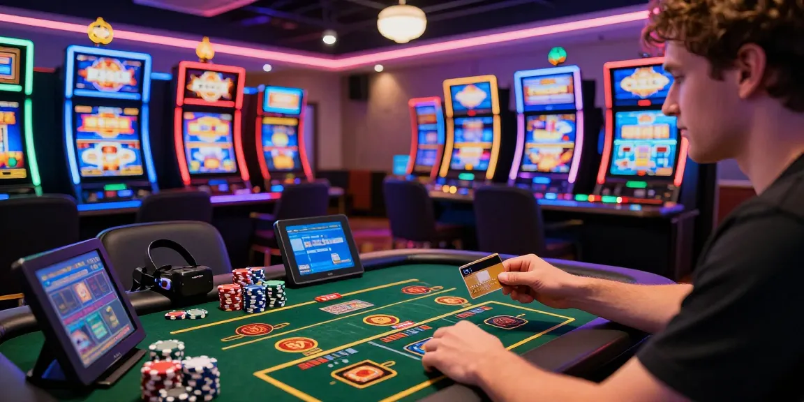 Exciting gameplay at credit card casinos with https://being-there.org.uk showcasing vibrant slots and engaging environment.