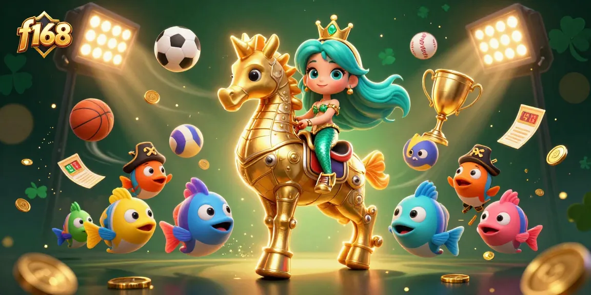 Experience the excitement of f168 with vibrant characters and dynamic casino elements!