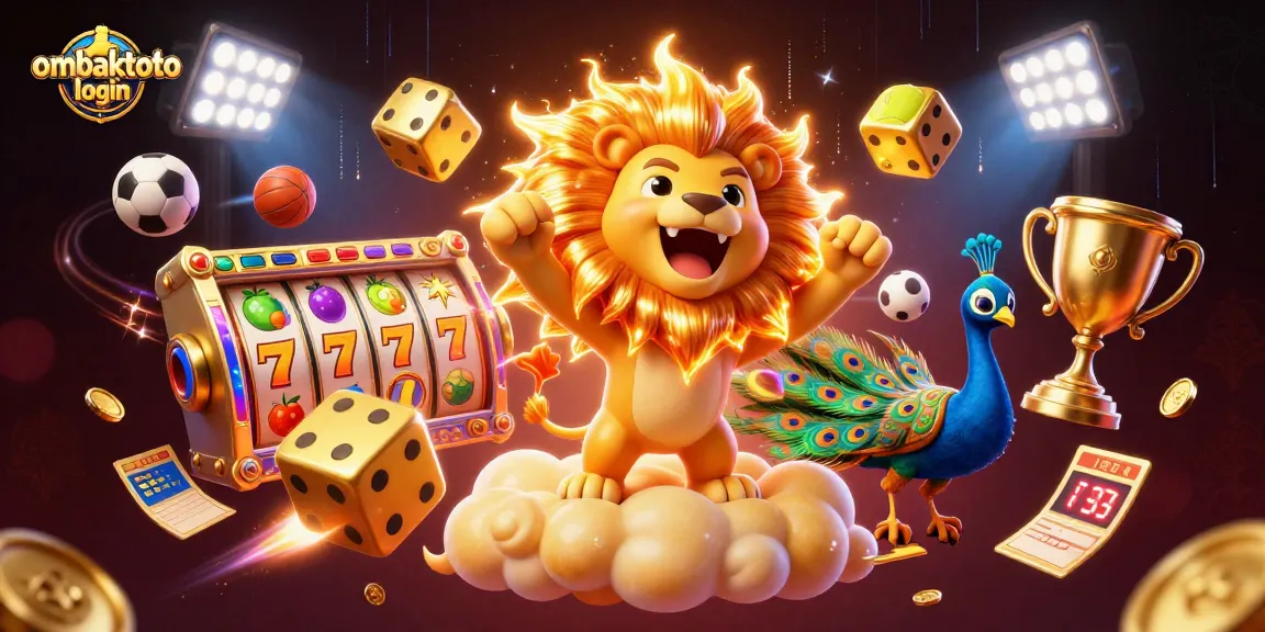 Engage with ombaktoto login and experience thrilling 3D slots action and dynamic sports betting.