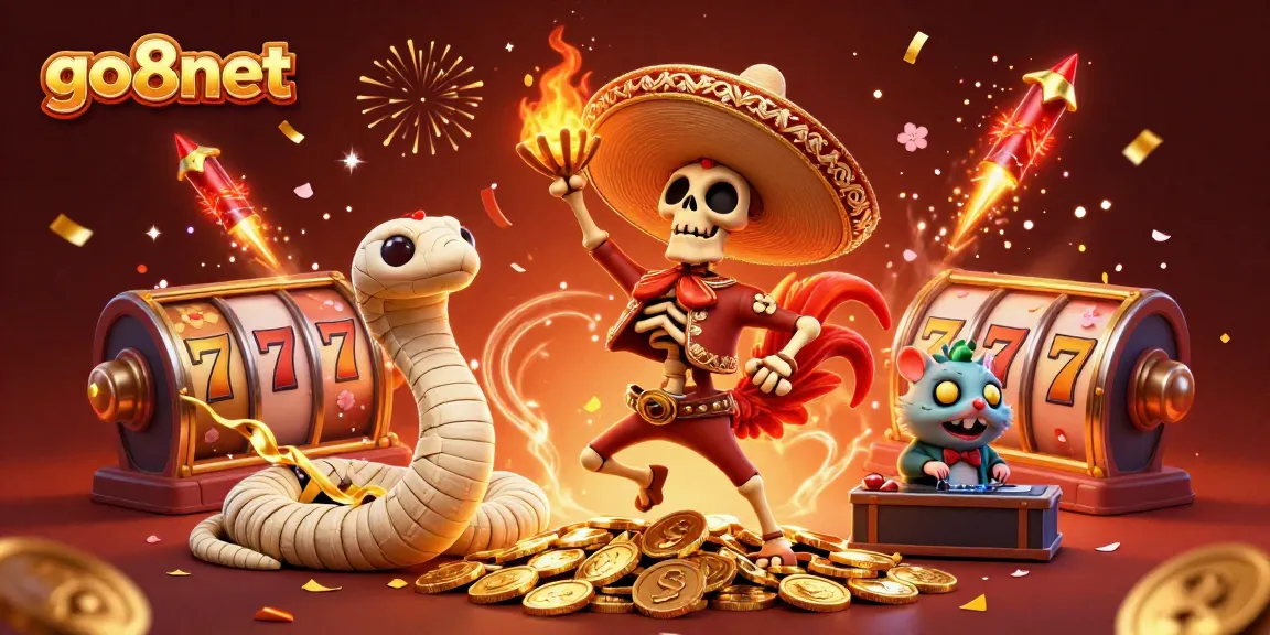 Celebrate big wins at go8net with exciting 3D casino characters and dynamic gaming action.