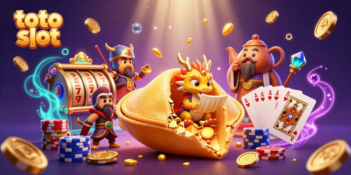 Engage with the exciting features of toto slot through this vibrant 3D casino illustration.