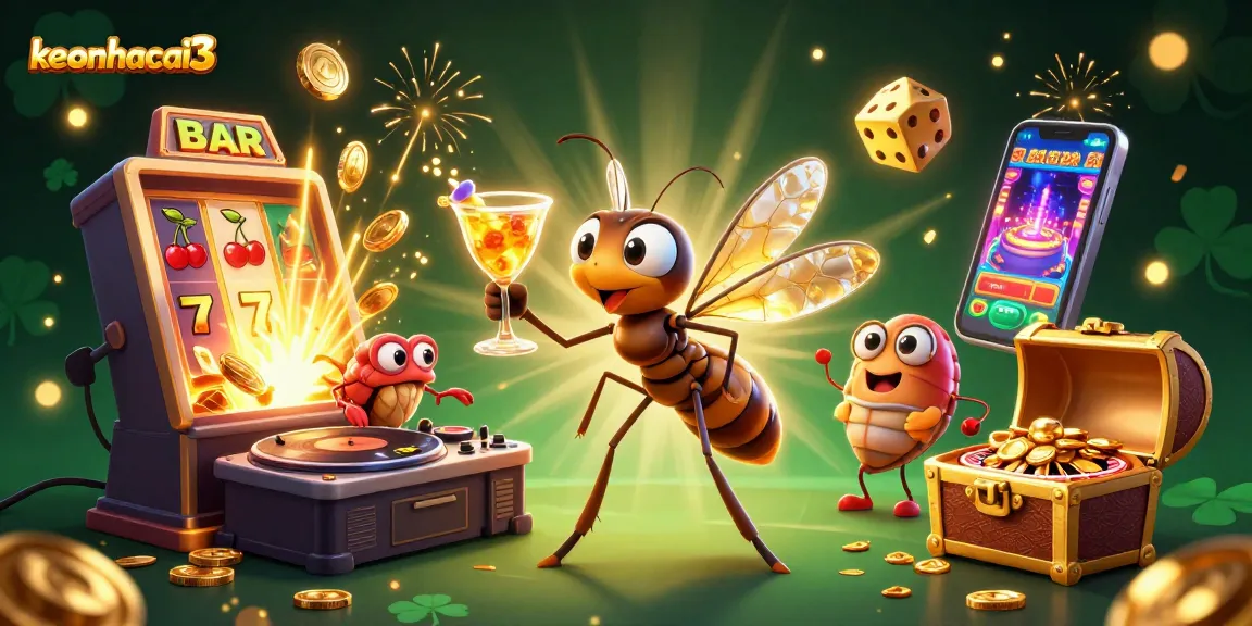 Experience vibrant casino action with keonhacai3’s lively scene featuring animated characters and thrilling elements.