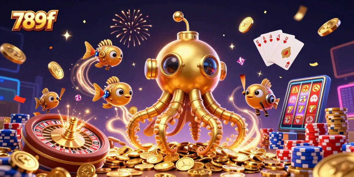Immerse in thrilling gameplay with 789f, featuring vibrant characters and casino elements.